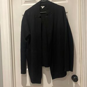 Splendid wool blend open front cardigan with pockets SZ Xlarge